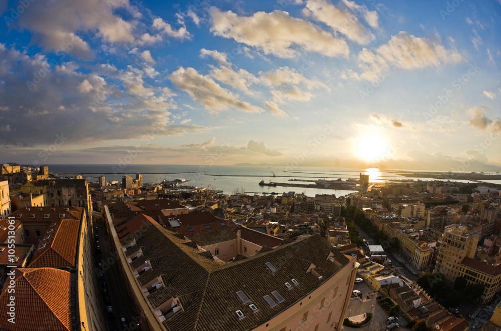 Sky Moon Cagliari Centro Vista Mare Lägenhet Exteriör bild